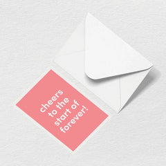 Happy Engagement Greeting Card